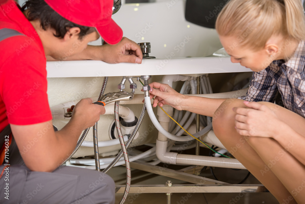 Fototapeta premium Plumbing