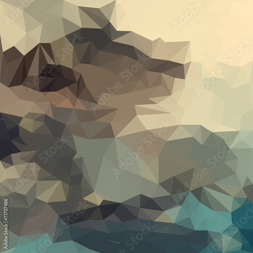 Abstract  vector triangular geometric background