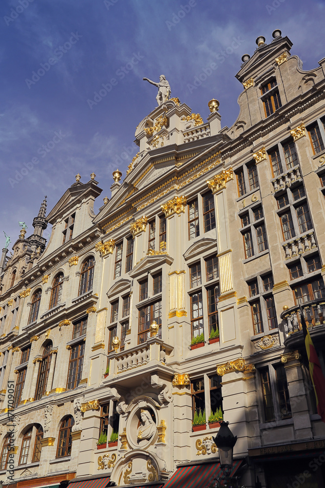 Obraz premium façade maison corporation grand place Bruxelles