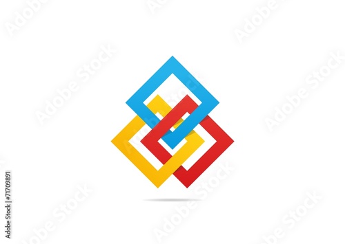 Abstract logo box
