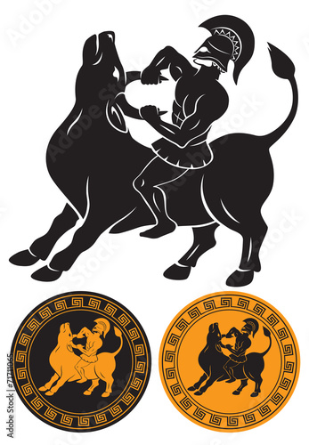 Hercules and Bull