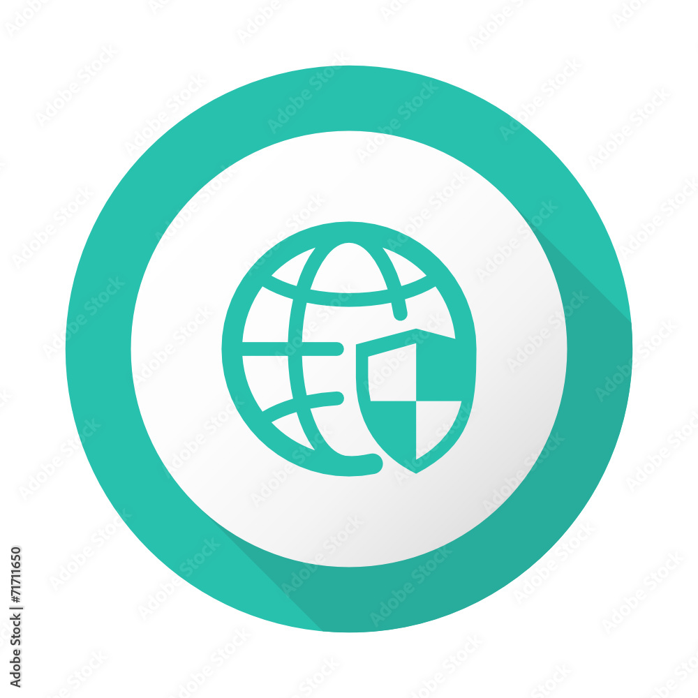 Flat Long Shadow Icon - Vector Flat Long Shadow Icon - Vector