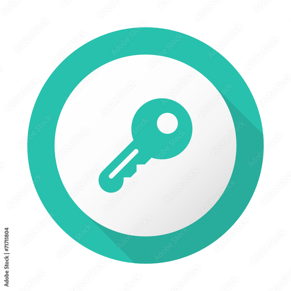 Flat Long Shadow Icon - Vector Flat Long Shadow Icon - Vector