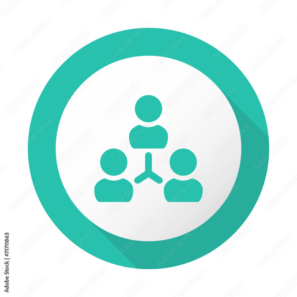 Flat Long Shadow Icon - Vector Flat Long Shadow Icon - Vector