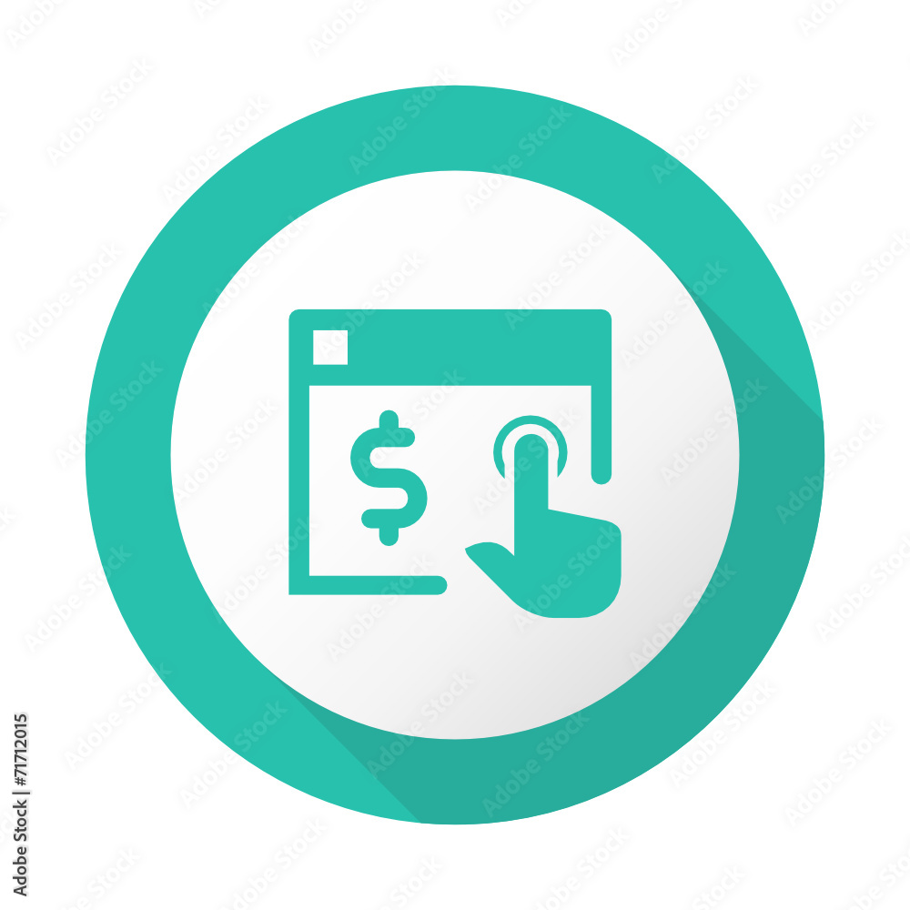 Flat Long Shadow Icon - Vector Flat Long Shadow Icon - Vector