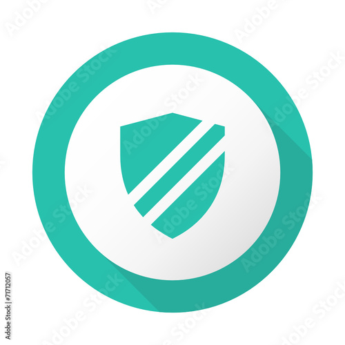  Flat Long Shadow Icon - Vector