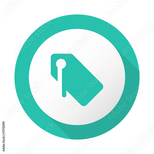  Flat Long Shadow Icon - Vector