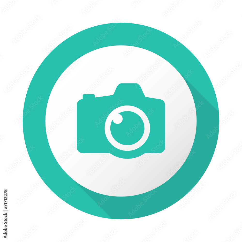 Flat Long Shadow Icon - Vector Flat Long Shadow Icon - Vector
