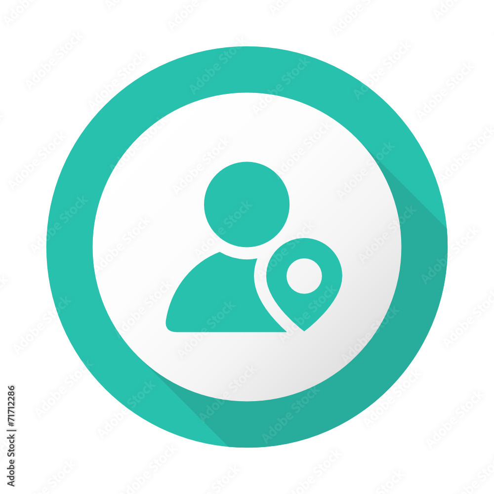 Flat Long Shadow Icon - Vector Flat Long Shadow Icon - Vector