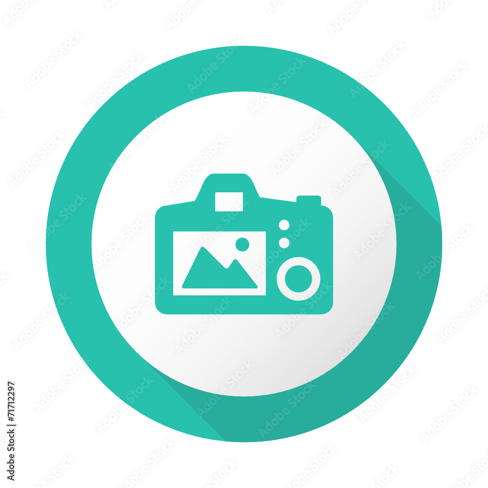 Flat Long Shadow Icon - Vector Flat Long Shadow Icon - Vector