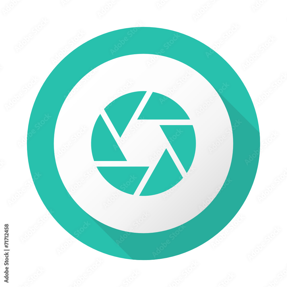 Flat Long Shadow Icon - Vector Flat Long Shadow Icon - Vector
