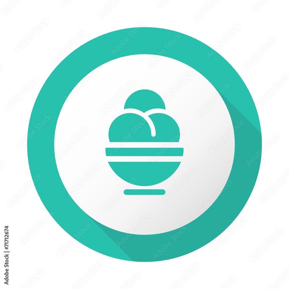 Flat Long Shadow Icon - Vector Flat Long Shadow Icon - Vector