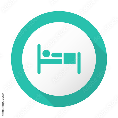 Flat Long Shadow Icon - Vector