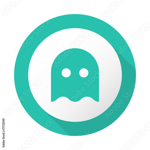 Flat Long Shadow Icon - Vector