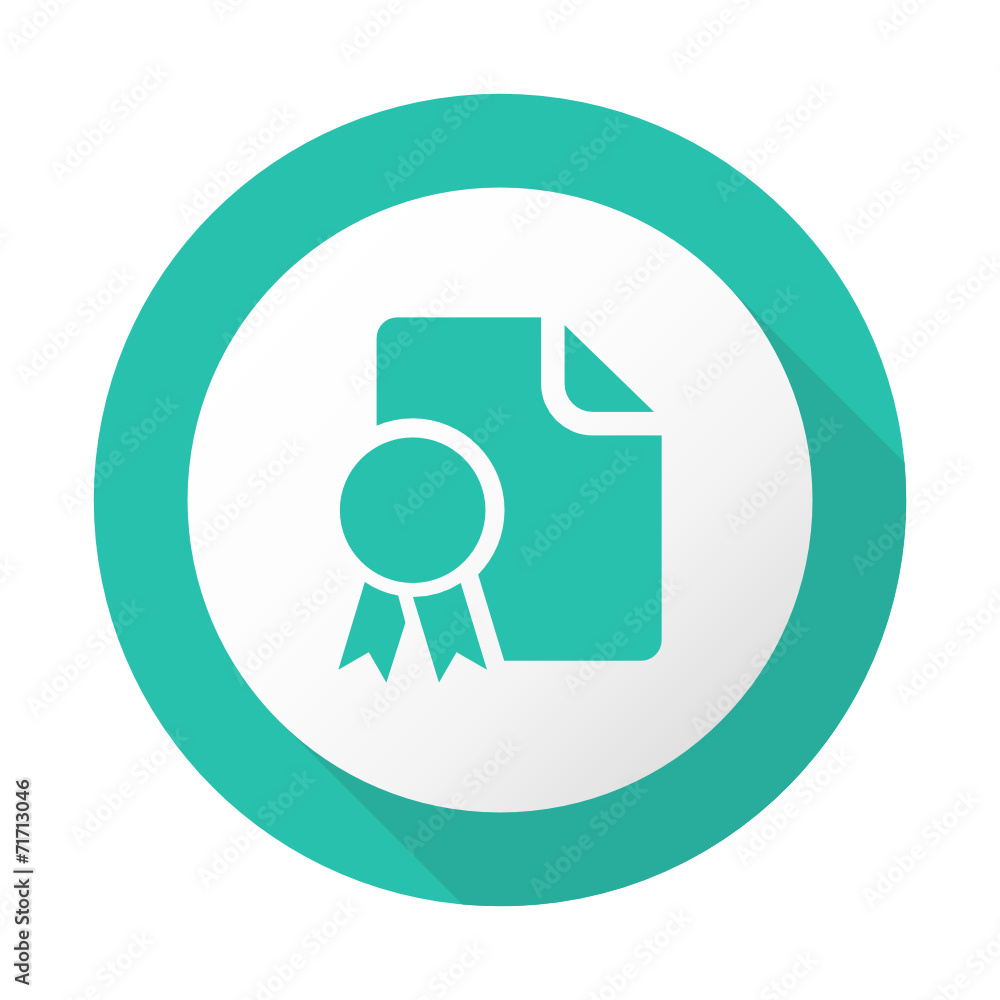 Flat Long Shadow Icon - Vector Flat Long Shadow Icon - Vector