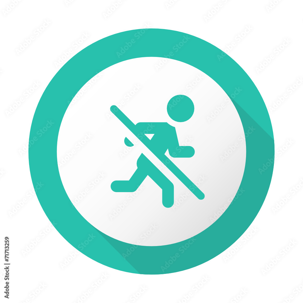 Flat Long Shadow Icon - Vector Flat Long Shadow Icon - Vector