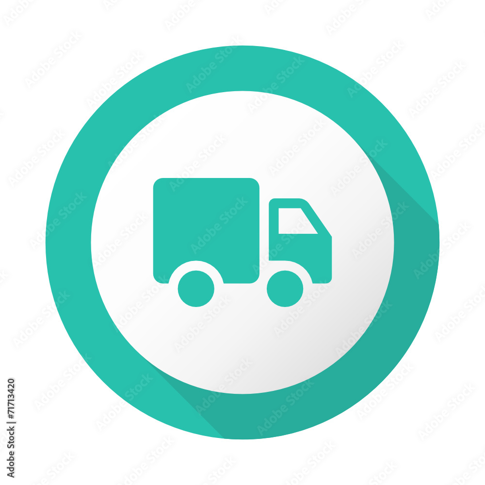 Flat Long Shadow Icon - Vector Flat Long Shadow Icon - Vector