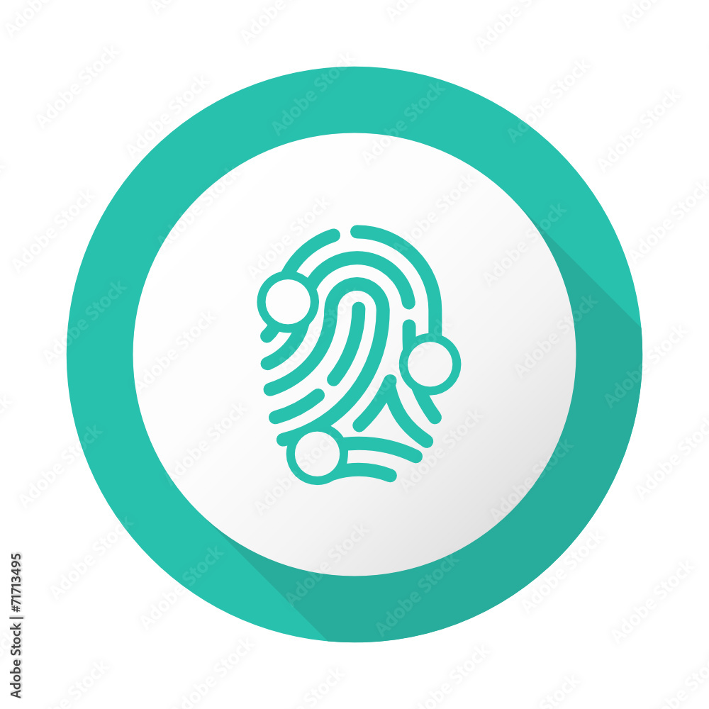 Flat Long Shadow Icon - Vector Flat Long Shadow Icon - Vector