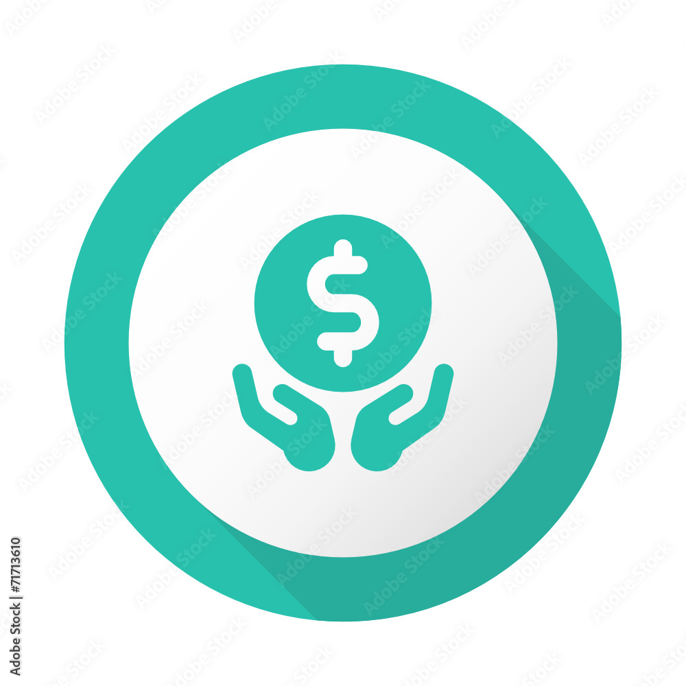 Flat Long Shadow Icon - Vector Flat Long Shadow Icon - Vector