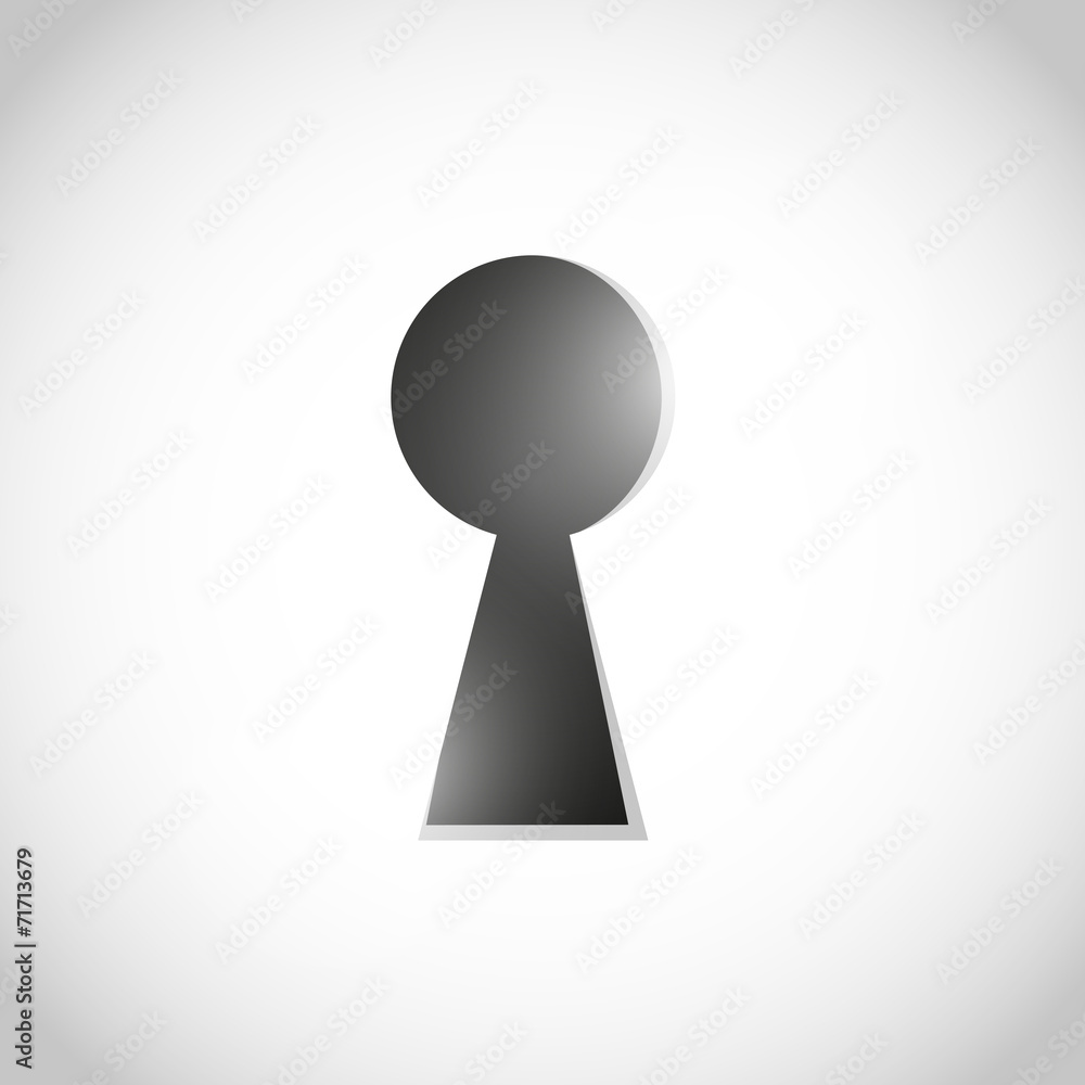 Keyhole to success Keyhole to success