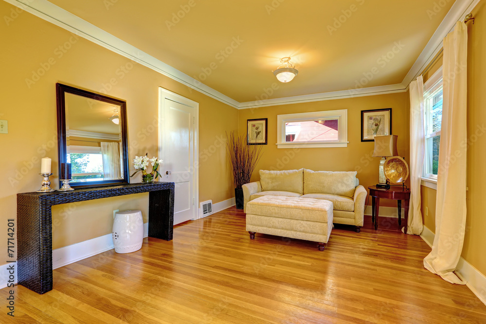 Cozy sitting area. Family room interior Cozy sitting area. Family room interior