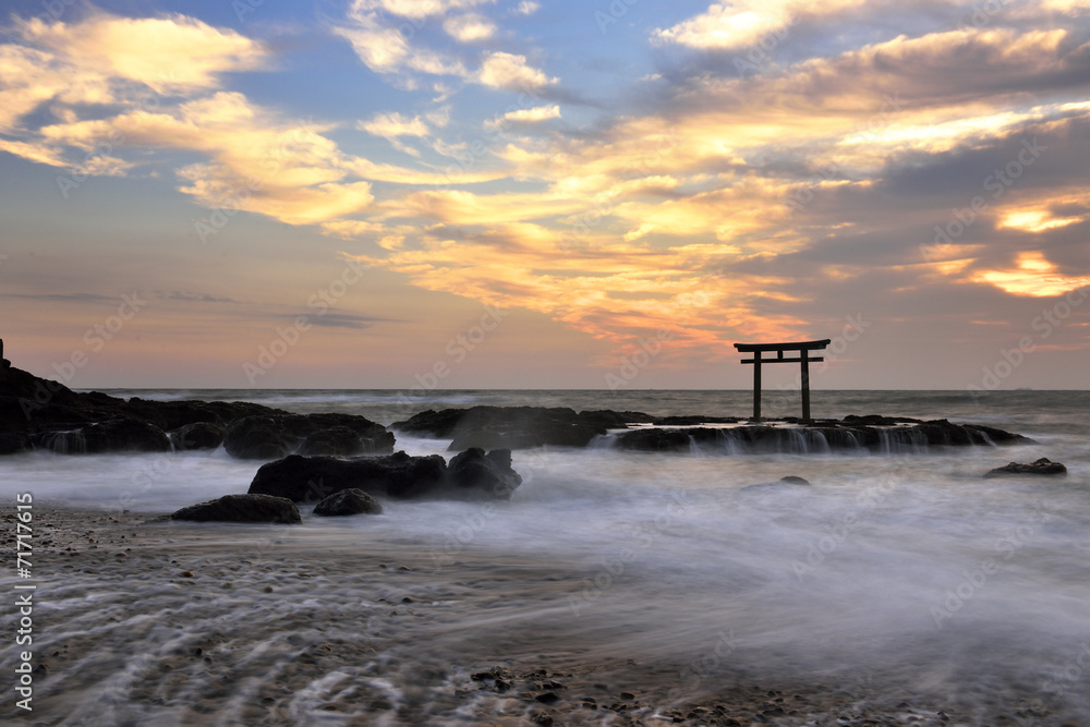 Torii Gate on the sea