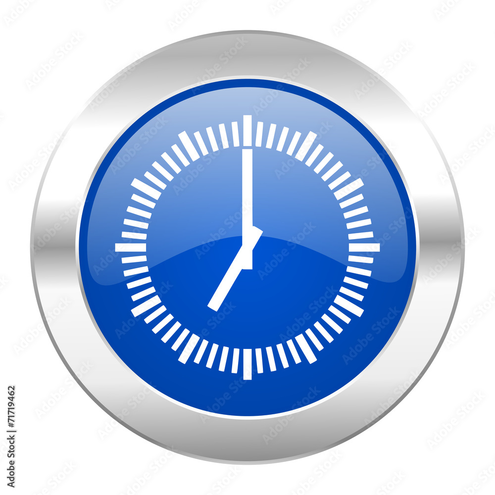 time blue circle chrome web icon isolated time blue circle chrome web icon isolated