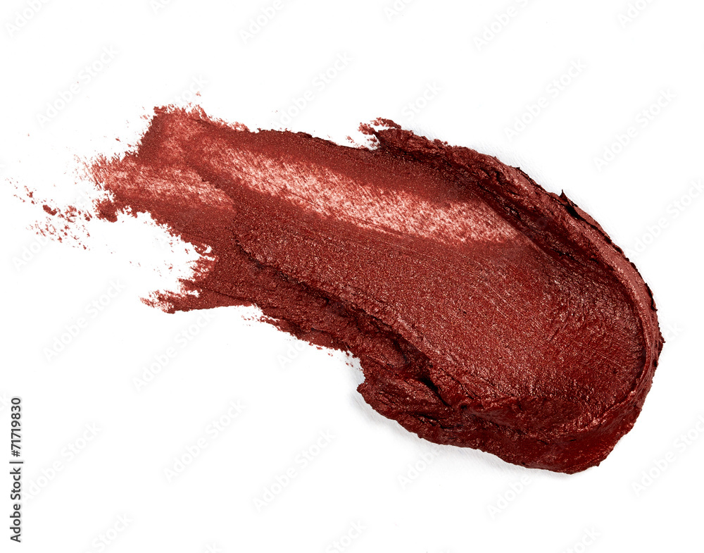 Fototapeta premium Smudged lipstick