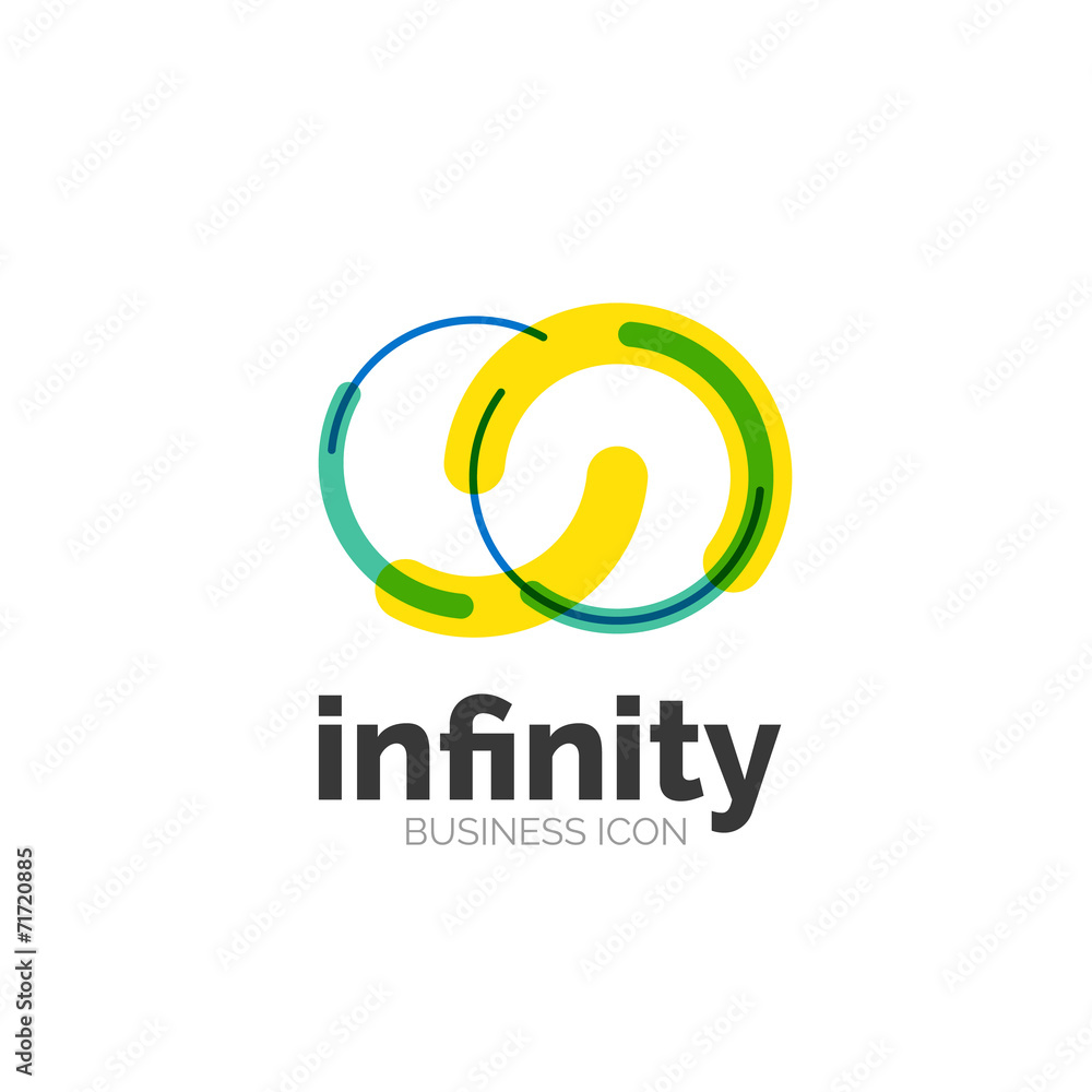 Loop, infinity business icon