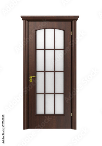 wood door