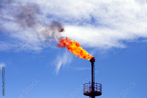 Oil torch