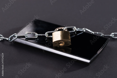 Mobile phone security concept