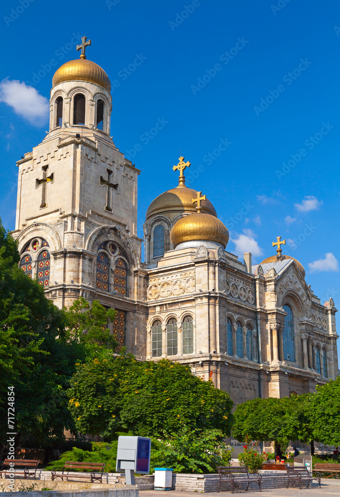 Main Cathedral in Varna, Bulgaria