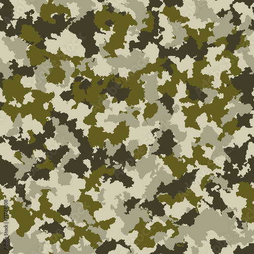 Seamless camouflage pattern