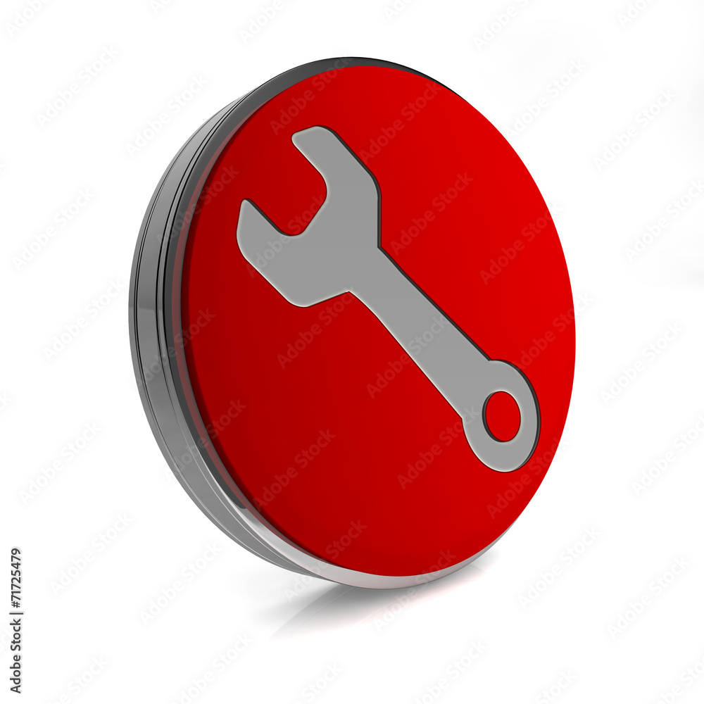 tools circular icon on white background