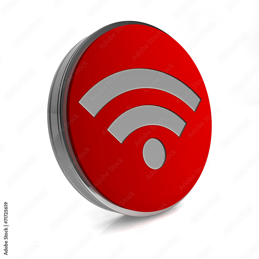 signal circular icon on white background signal circular icon on white background