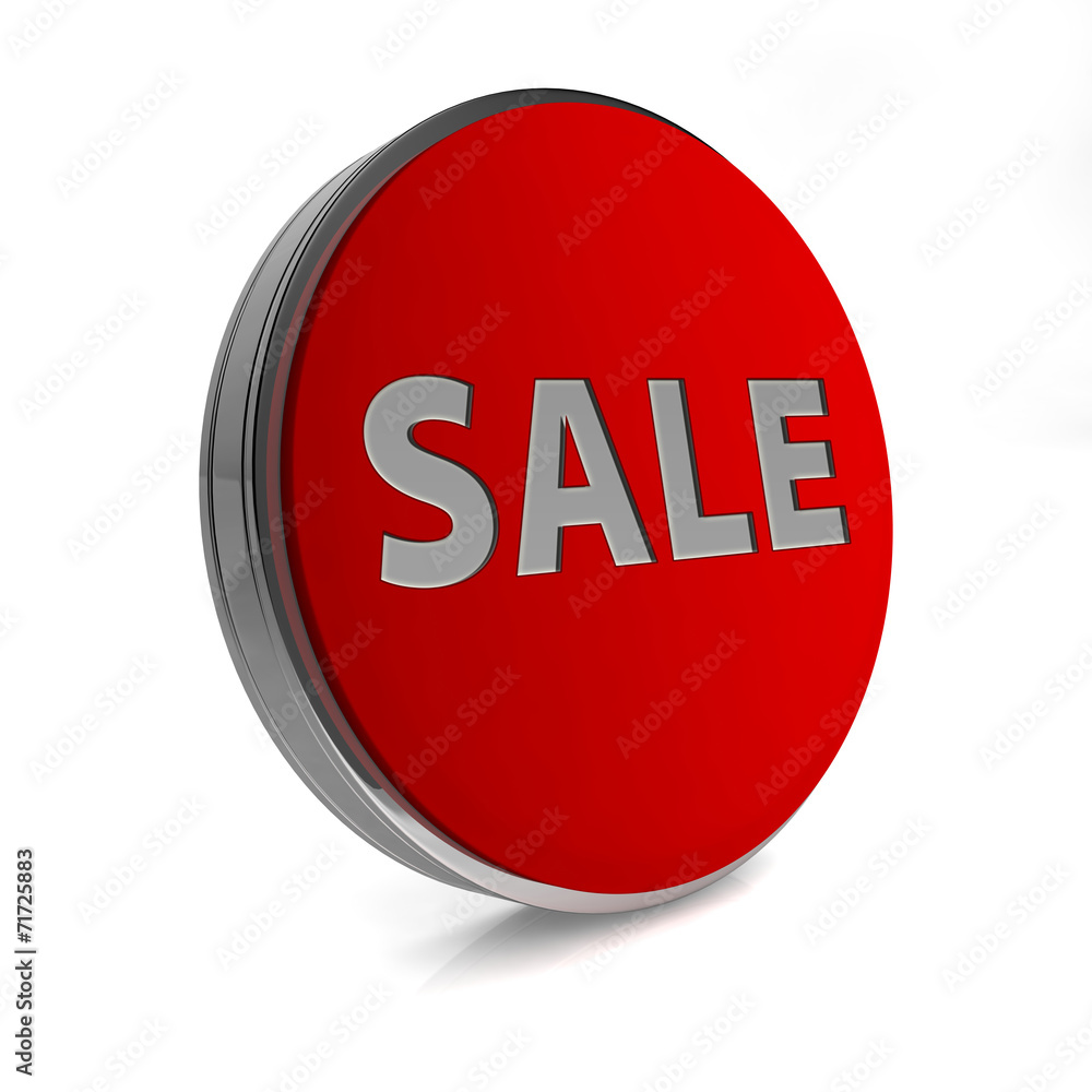 sale circular icon on white background sale circular icon on white background