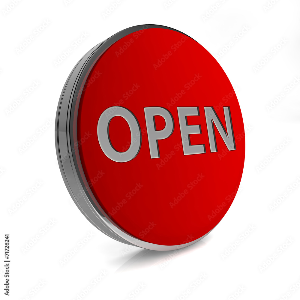 open circular icon on white background open circular icon on white background