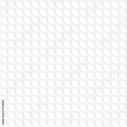 White geometric texture. Vector seamless background