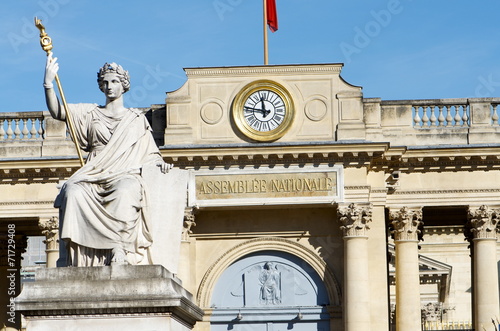 Entrée Assemblée Nationale