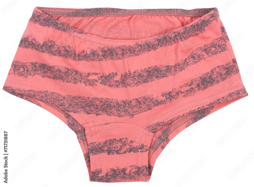 Women's panties isolated on white background. Women's panties isolated on white background.