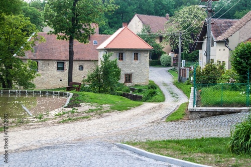 Wallpaper Mural Small village called Mravin Torontodigital.ca