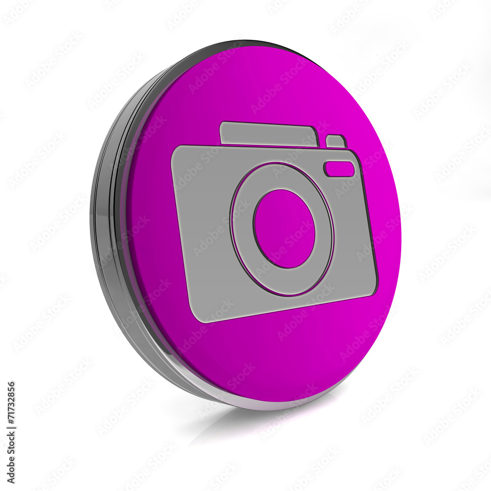 photo circular icon on white background photo circular icon on white background