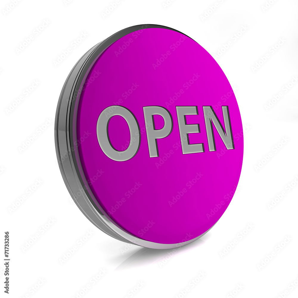 open circular icon on white background open circular icon on white background