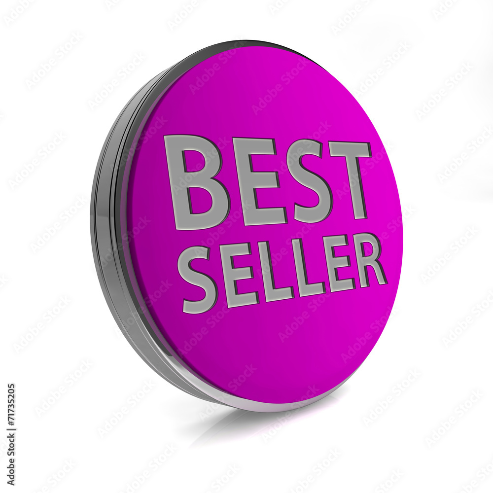 Best seller circular icon on white background Best seller circular icon on white background
