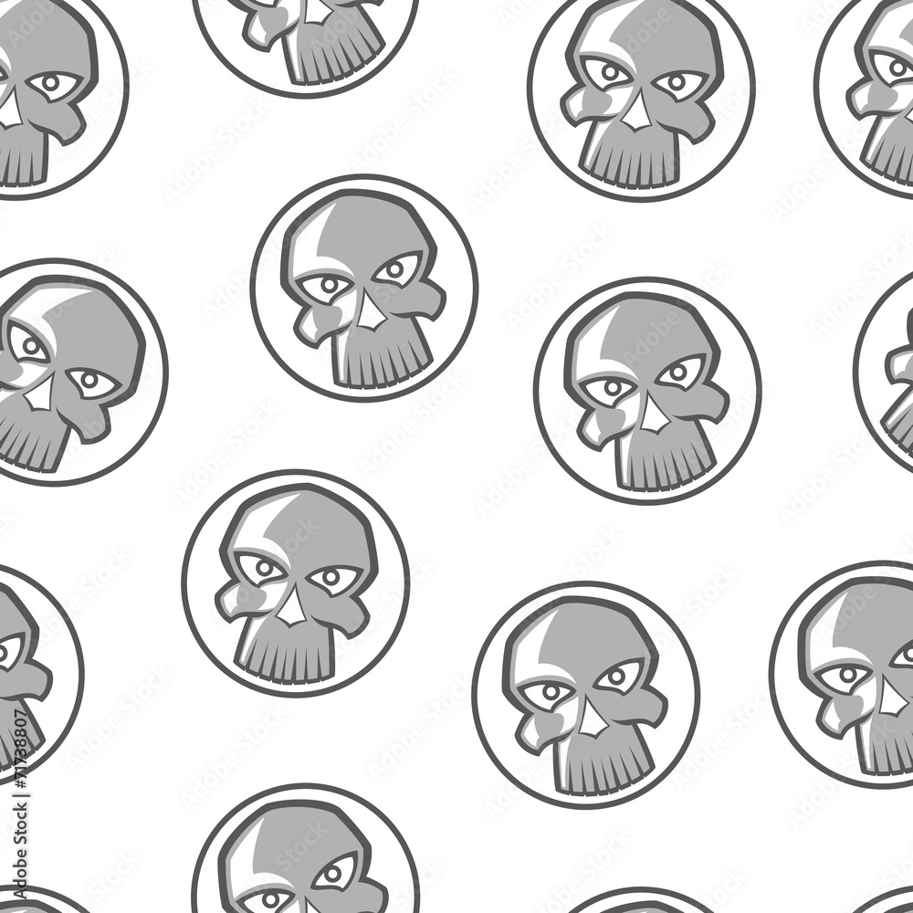 skull seamless pattern skull seamless pattern
