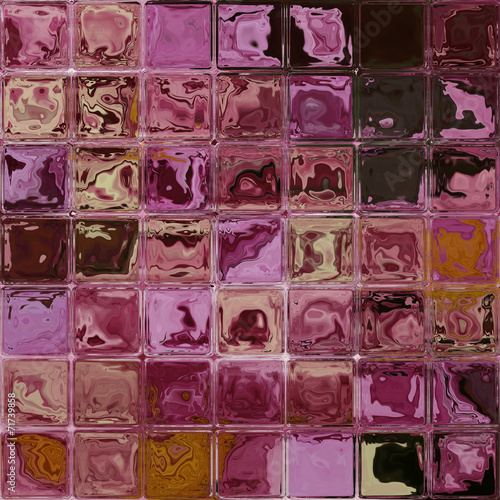 Crystal tiles generated hires texture