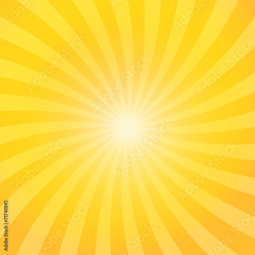 Yellow color burst background