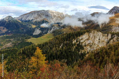 Mountains at the sea of Kings in Berchtesgaden