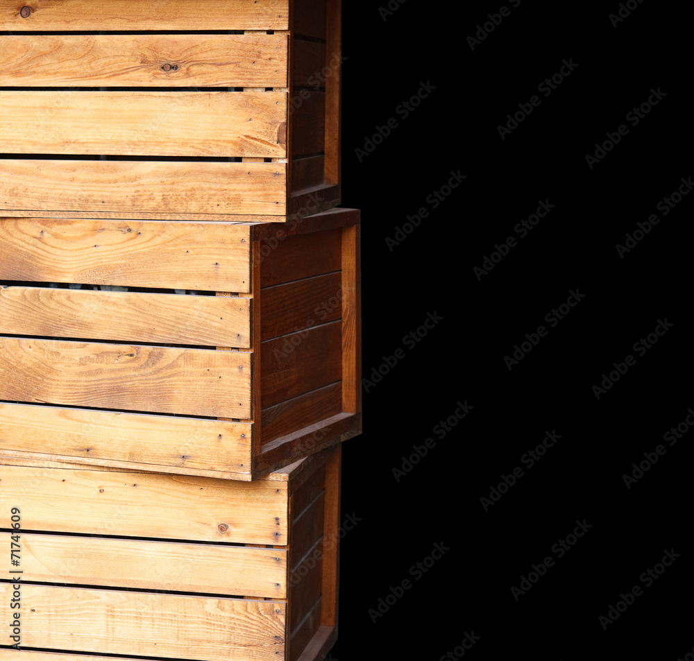 Light wooden cargo boxes Light wooden cargo boxes